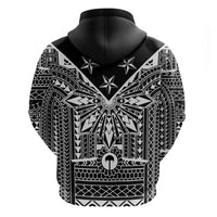 Black Philippines Sun Star Hoodie Igorot Tribal Inspiration