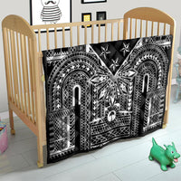 Black Philippines Sun Star Quilt Igorot Tribal Inspiration