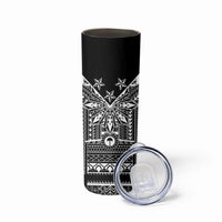 Black Philippines Sun Star Skinny Tumbler Igorot Tribal Inspiration