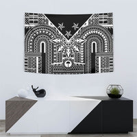 Black Philippines Sun Star Tapestry Igorot Tribal Inspiration