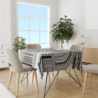 White Philippines Sun Star Tablecloth Igorot Tribal Inspiration