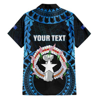 Personalized Northern Mariana Islands 78th Liberation Day Family Matching Off The Shoulder Long Sleeve Dress and Hawaiian Shirt LT05 - Polynesian Pride
