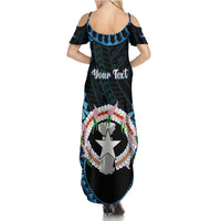 Personalized Northern Mariana Islands 78th Liberation Day Family Matching Summer Maxi Dress and Hawaiian Shirt