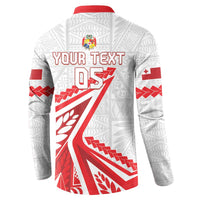 Custom Tonga Rugby 2024 Pacific Button Sweatshirt Go Ikale Tahi