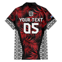 Custom Flying Fijians Rugby 2024 Pacific Family Matching Long Sleeve Bodycon Dress and Hawaiian Shirt Go Fiji LT05 - Polynesian Pride