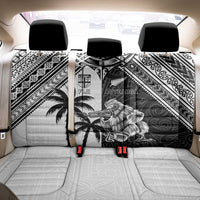 New Zealand And Fiji Rugby 2024 Back Car Seat Cover Maori Kiwi With Fijian Palm Tree LT05 - Polynesian Pride