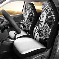 New Zealand And Fiji Rugby 2024 Car Seat Cover Maori Kiwi With Fijian Palm Tree LT05 - Polynesian Pride