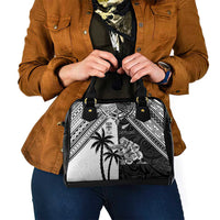 New Zealand And Fiji Rugby 2024 Shoulder Handbag Maori Kiwi With Fijian Palm Tree