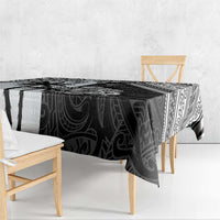 New Zealand And Fiji Rugby 2024 Tablecloth Maori Kiwi With Fijian Palm Tree