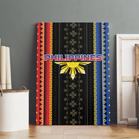Philippines Filipinos Canvas Wall Art Igorot Tribal Inspiration Pattern Style