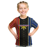 Personalised Philippines Filipinos Kid T Shirt Igorot Tribal Inspiration Pattern Style