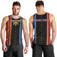 Personalised Philippines Filipinos Men Tank Top Igorot Tribal Inspiration Pattern Style