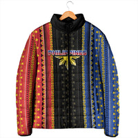 Personalised Philippines Filipinos Padded Jacket Igorot Tribal Inspiration Pattern Style
