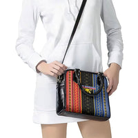 Philippines Filipinos Shoulder Handbag Igorot Tribal Inspiration Pattern Style