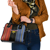 Philippines Filipinos Shoulder Handbag Igorot Tribal Inspiration Pattern Style
