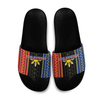 Philippines Filipinos Slide Sandals Igorot Tribal Inspiration Pattern Style
