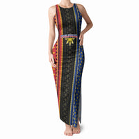 Personalised Philippines Filipinos Tank Maxi Dress Igorot Tribal Inspiration Pattern Style