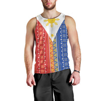 Philippines Sun Men Tank Top Igorot Tribal Inspiration