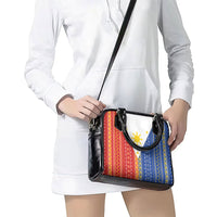 Philippines Sun Shoulder Handbag Igorot Tribal Inspiration