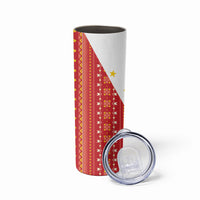 Philippines Sun Skinny Tumbler Igorot Tribal Inspiration