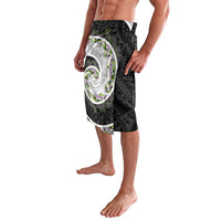 Piko Hawaii Lavalava Polynesian Pattern With Maile Pikake Honohono Lei