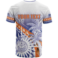 Personalised Marshall Islands Manit Day T Shirt Polynesian Tribal Tattoo Tropical Style LT05 - Polynesian Pride