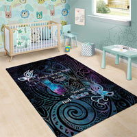Suicide Awareness Area Rug You Are Not Alone - Polynesian Pride