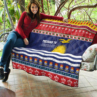 Kiribati Christmas Quilt Coat Of Arms Tekeraoi Te Kiritimati LT05 - Polynesian Pride