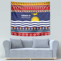 Kiribati Christmas Tapestry Coat Of Arms Tekeraoi Te Kiritimati LT05 - Polynesian Pride