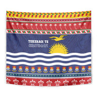 Kiribati Christmas Tapestry Coat Of Arms Tekeraoi Te Kiritimati LT05 - Polynesian Pride