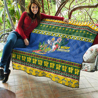 Solomon Islands Christmas Quilt Coat Of Arms Merry Xmas LT05 - Polynesian Pride