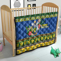Solomon Islands Christmas Quilt Coat Of Arms Merry Xmas LT05 - Polynesian Pride