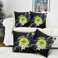 Palau United Nations Day Pillow Cover Polynesian Curves Plumeria LT05 - Polynesian Pride
