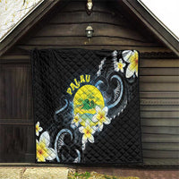 Palau United Nations Day Quilt Polynesian Curves Plumeria LT05 - Polynesian Pride