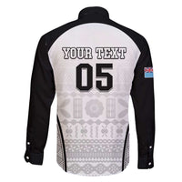 Custom Fiji Tapa Football Family Matching Puletasi and Hawaiian Shirt Sporty Style LT05 - Polynesian Pride
