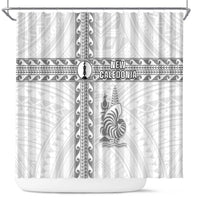 New Caledonia Football Shower Curtain Go The Kagus