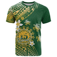 Cook Islands 15 Finest T Shirt Plumeria Polynesian Turtle
