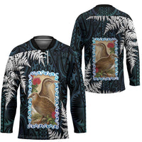 New Zealand Weka Hockey Jersey Maori Hen Koru Pattern - Polynesian Pride