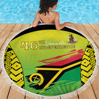 Vanuatu 46th Independence Beach Blanket Special Style LT05 - Polynesian Pride