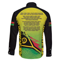 Vanuatu 46th Independence Family Matching Off The Shoulder Long Sleeve Dress and Hawaiian Shirt Special Style LT05 - Polynesian Pride