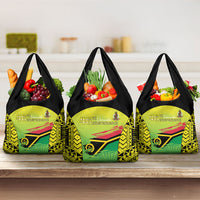 Vanuatu 46th Independence Grocery Bag Special Style LT05 3-pack One Size Yellow - Polynesian Pride