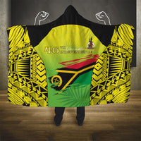 Vanuatu 46th Independence Hooded Blanket Special Style LT05 - Polynesian Pride