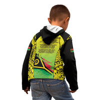 Vanuatu 46th Independence Kid Hoodie Special Style LT05 - Polynesian Pride