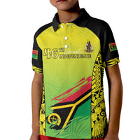Vanuatu 45th Independence Kid Polo Shirt Special Style - Polynesian Pride