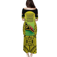 Vanuatu 46th Independence Puletasi Special Style LT05 - Polynesian Pride