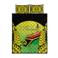 Vanuatu 46th Independence Quilt Bed Set Special Style LT05 - Polynesian Pride