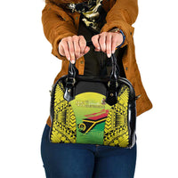 Vanuatu 45th Independence Shoulder Handbag Special Style - Polynesian Pride