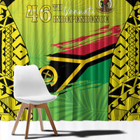 Vanuatu 46th Independence Window Curtain Special Style LT05 - Polynesian Pride