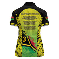 Vanuatu 46th Independence Women Polo Shirt Special Style LT05 - Polynesian Pride