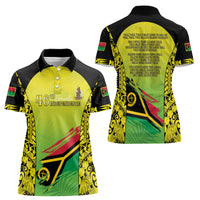 Vanuatu 45th Independence Women Polo Shirt Special Style - Polynesian Pride